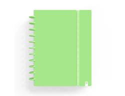 Cuaderno carchivo ingeniox foam a4 80h cuadricula verde pastel