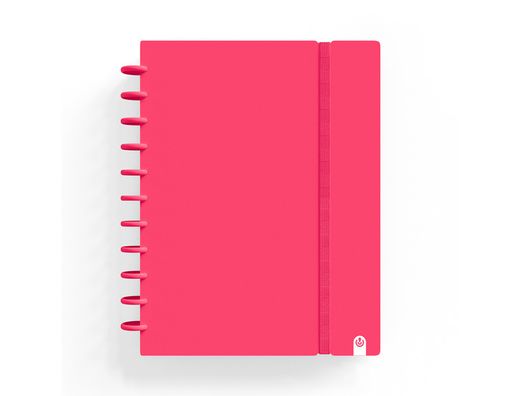 Cuaderno carchivo ingeniox foam a5 80h cuadricula rojo