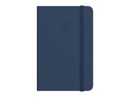 Cuaderno con gomilla antartik notes tapa blanda a5 hojas lisas azul marino 80 hojas 80 gr fsc