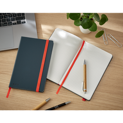 Cuaderno con tapas duras Leitz Cosy,  80 hojas, cuadriculado, DIN A5, gris