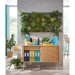 Cuaderno con tapas duras Leitz Cosy,  80 hojas, rayado horizontal, DIN B5, amarillo