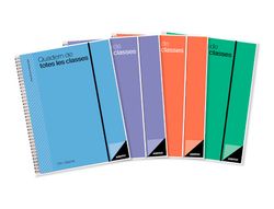 Cuaderno de todas las clases profesorado addittio 256 paginas dia pagina color verde 170x240 mm catalan