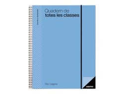 Cuaderno de todas las clases profesorado addittio 256 paginas dia pagina color verde 170x240 mm catalan