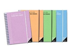 Cuaderno de todas las clases profesorado addittio 256 paginas dia pagina color verde 170x240 mm