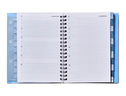Cuaderno de todas las clases profesorado addittio 256 paginas dia pagina color verde 170x240 mm