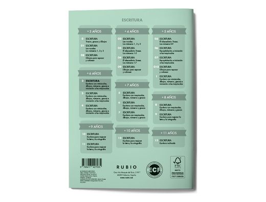 Cuaderno Escritura 2 C2