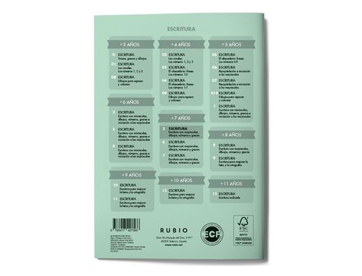 Cuaderno Escritura 5 C5