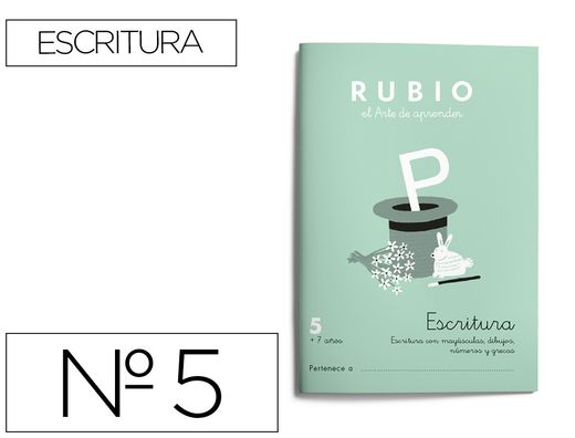 Cuaderno Escritura 5 C5
