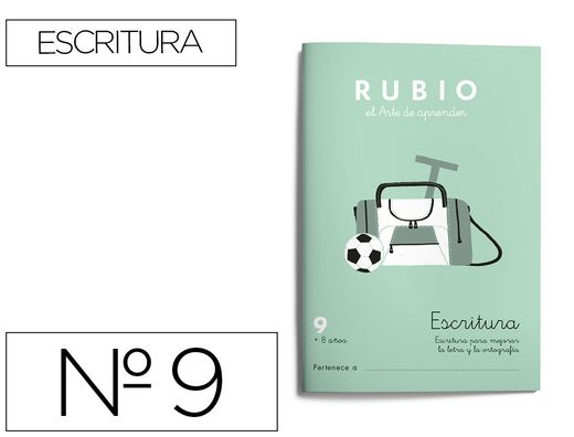 Cuaderno Escritura 9 C9