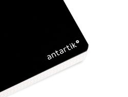 Cuaderno espiral liderpapel a4 antartik tapa dura 80h 100gr cuadro 4mm con margen color negro