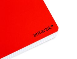 Cuaderno espiral liderpapel a4 antartik tapa dura 80h 100gr cuadro 4mm con margen color rojo