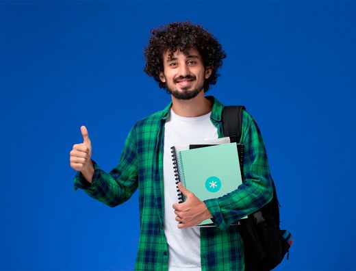 Cuaderno espiral liderpapel a4 micro antartik tapa forrada80h 90 gr horizontal 1 banda 4 taladros color menta