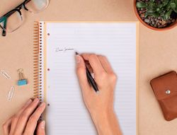 Cuaderno espiral liderpapel a4 micro antartik tapa forrada80h 90 gr horizontal 1 banda 4 taladros color mostaza