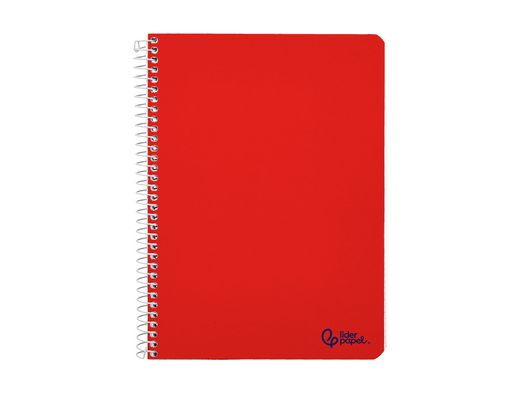 Cuaderno espiral liderpapel A4 micro smart tapa blanda 80h 75gr horizontal 7mm doble margen 4 taladros colores