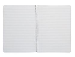 Cuaderno espiral liderpapel A4 pautaguia tapa blanda 80h 75 gr cuadro pautado 2,5mm color verde