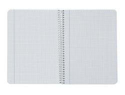 Cuaderno espiral liderpapel A4 smart tapa blanda 80h 75gr cuadro 4 mm con margen pack 5+1 colores surtidos
