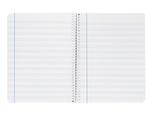Cuaderno espiral liderpapel A4 witty tapa dura 80h 90gr pauta 3,5mm con margen color verde