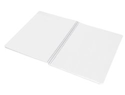 Cuaderno espiral liderpapel a4 wonder tapa plastico 80h 90 gr liso colores surtidos