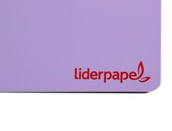 Cuaderno espiral liderpapel A4 wonder tapa plastico 80h 90gr cuadro 4mm con margen colores surtidos