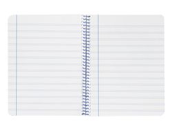 Cuaderno espiral liderpapel A4 wonder tapa plastico 80h 90gr pauta estrecha 2,5mm con margen color verde oscuro