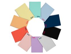Cuaderno espiral liderpapel A5 wonder tapa plastico 80h 90gr liso colores surtidos