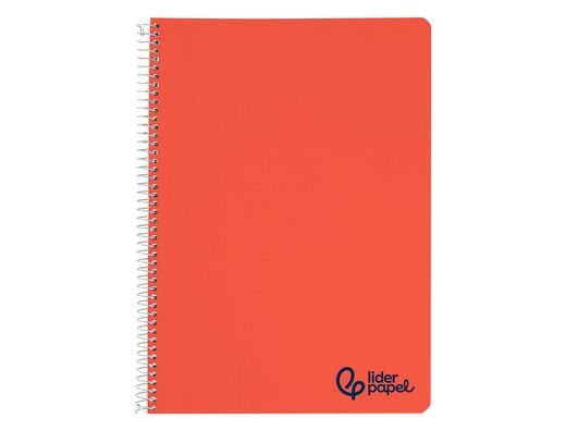 Cuaderno espiral liderpapel A5 wonder tapa plastico 80h 90gr liso colores surtidos