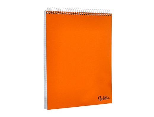 Cuaderno espiral liderpapel din A5 apaisado smart tapa blanda 80h 75gr cuadro 4mm con margen colores surtidos