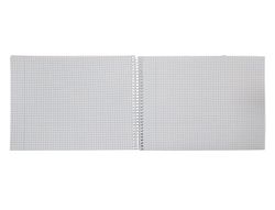Cuaderno espiral liderpapel din A5 apaisado smart tapa blanda 80h 75gr cuadro 4mm con margen colores surtidos