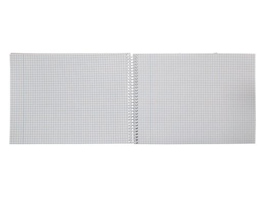 Cuaderno espiral liderpapel din A5 apaisado smart tapa blanda 80h 75gr cuadro 4mm con margen colores surtidos