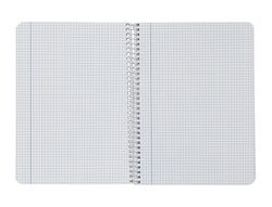 Cuaderno espiral liderpapel A5 smart tapa blanda 40h 75gr cuadro 4mm con margen colores surtidos