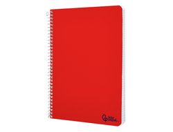 Cuaderno espiral liderpapel din A5 smart tapa blanda 80h 75gr cuadro 5mm con margen colores surtidos