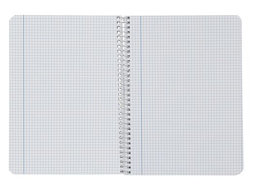 Cuaderno espiral liderpapel din A5 smart tapa blanda 80h 75gr cuadro 5mm con margen colores surtidos