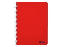 Cuaderno espiral liderpapel din A5 smart tapa blanda 80h 75gr cuadro 5mm con margen colores surtidos