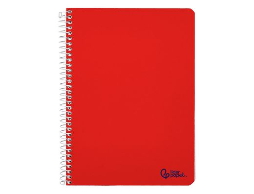 Cuaderno espiral liderpapel A5 smart tapa blanda 80h 75gr cuadro 8mm con margen colores surtidos