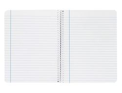 Cuaderno espiral liderpapel din A5 smart tapa blanda 80h 75gr horizontal 8mm con margen colores surtidos