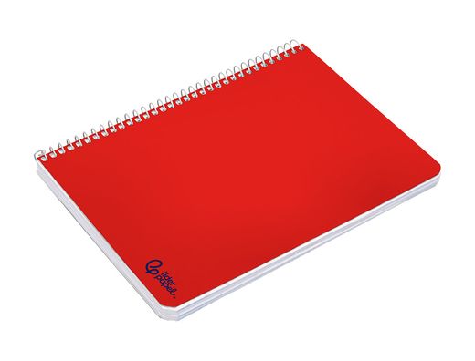 Cuaderno espiral liderpapel A5 smart tapa blanda 80h 75gr liso sin margen colores surtidos