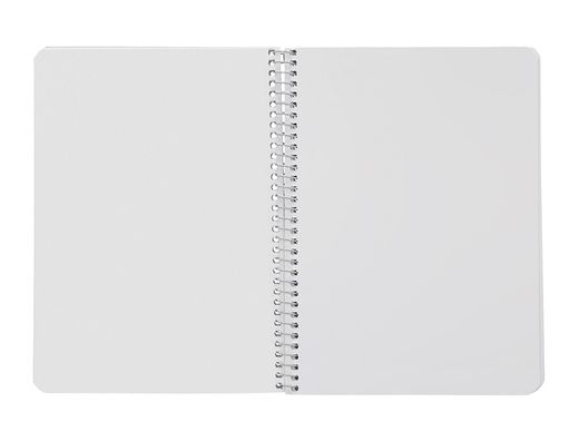 Cuaderno espiral liderpapel A5 smart tapa blanda 80h 75gr liso sin margen colores surtidos