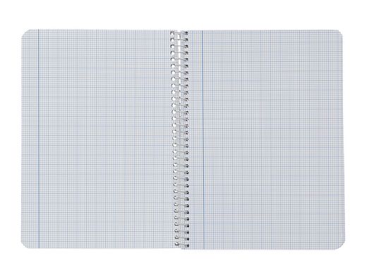Cuaderno espiral liderpapel A5 smart tapa blanda 80h 75gr milimetrado 2mm colores surtidos