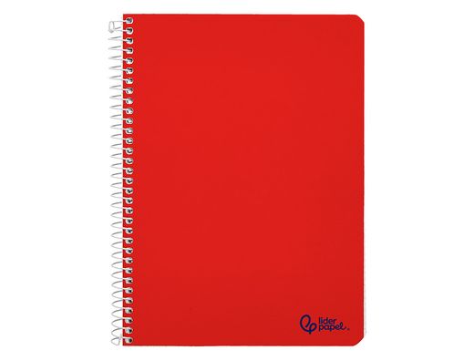 Cuaderno espiral liderpapel din A5 smart tapa blanda 80h 75gr rayado montessori 3,5mm colores surtidos