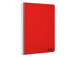Cuaderno espiral liderpapel A5 smart tapa blanda 80h 75gr rayado nş46 colores surtidos