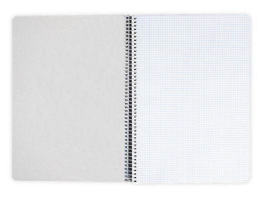 Cuaderno Espiral Liderpapel Cuarto Tapa Dura 80H 60 Gr Cuadro 4Mm con Margen Colores Surtidos