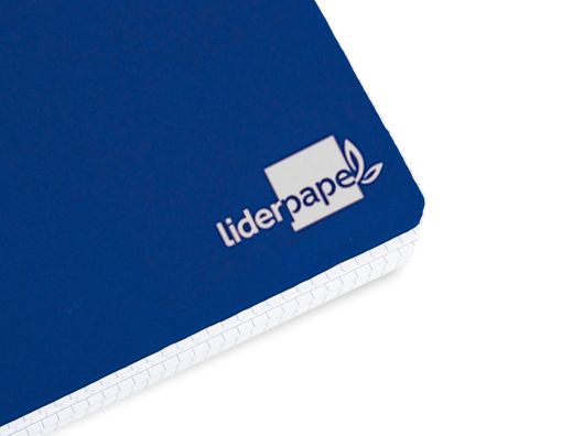 Cuaderno Espiral Liderpapel Cuarto Tapa Dura 80H 60 Gr Cuadro 4Mm con Margen Colores Surtidos