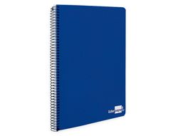 Cuaderno Espiral Liderpapel Cuarto Tapa Dura 80H 60 Gr Cuadro 4Mm con Margen Colores Surtidos