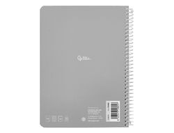 Cuaderno espiral liderpapel A5 witty tapa dura 80h 90gr cuadro 4mm con margen colores surtidos