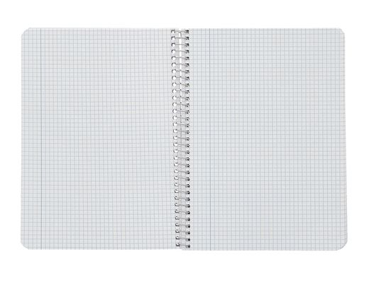 Cuaderno espiral liderpapel A5 witty tapa dura 80h 90gr cuadro 4mm con margen colores surtidos