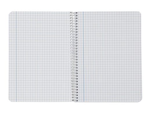 Cuaderno espiral liderpapel A5 witty tapa dura 80h 90gr cuadro 6mm con margen colores surtidos