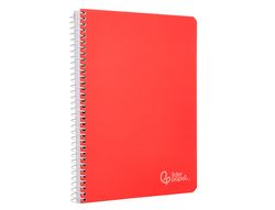 Cuaderno espiral liderpapel A5 witty tapa dura 80h 90gr cuadro 6mm con margen colores surtidos