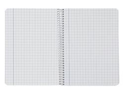 Cuaderno espiral liderpapel A5 witty tapa dura 80h 90gr cuadro 8mm con margen colores surtidos