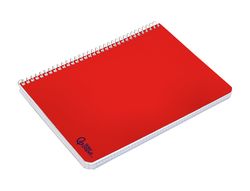 Cuaderno espiral liderpapel A5 witty tapa dura 80h 90gr cuadro 8mm con margen colores surtidos