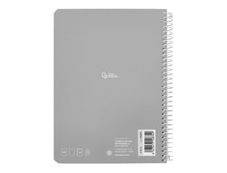 Cuaderno espiral liderpapel A5 witty tapa dura 80h 90gr liso sin margen colores surtidos